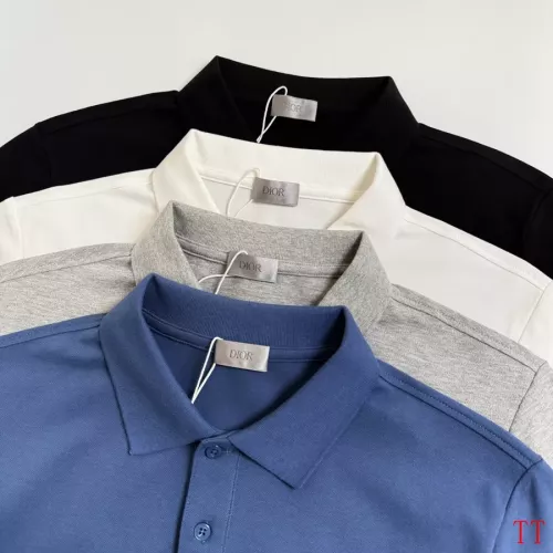 Replica Christian Dior T-Shirts Short Sleeved For Men #1296637 $39.00 USD for Wholesale