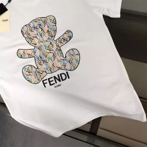 Replica Fendi T-Shirts Short Sleeved For Unisex #1296948 $32.00 USD for Wholesale