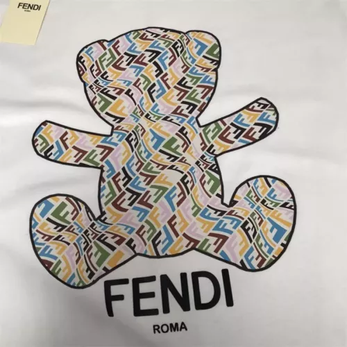 Replica Fendi T-Shirts Short Sleeved For Unisex #1296948 $32.00 USD for Wholesale