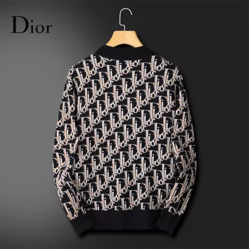 Replica Christian Dior Sweaters Long Sleeved For Men #1297205 $60.00 USD for Wholesale