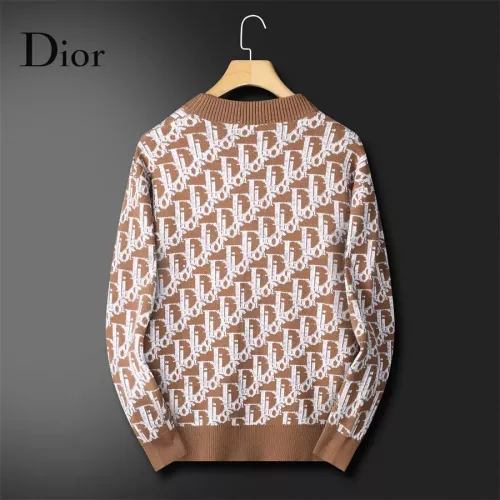 Replica Christian Dior Sweaters Long Sleeved For Men #1297209 $60.00 USD for Wholesale