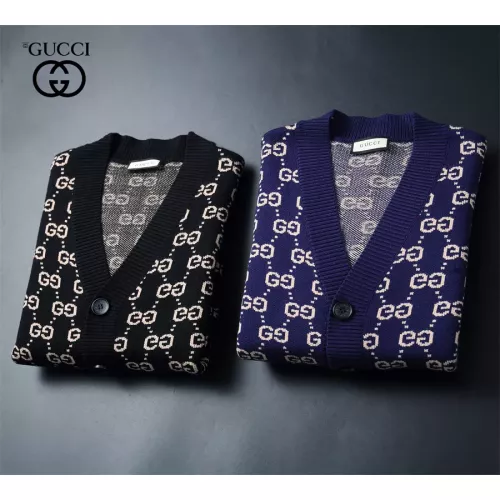 Replica Gucci Sweaters Long Sleeved For Men #1297216 $60.00 USD for Wholesale