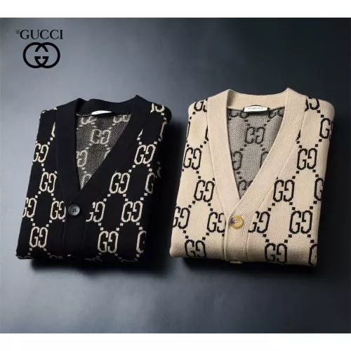 Replica Gucci Sweaters Long Sleeved For Men #1297218 $60.00 USD for Wholesale