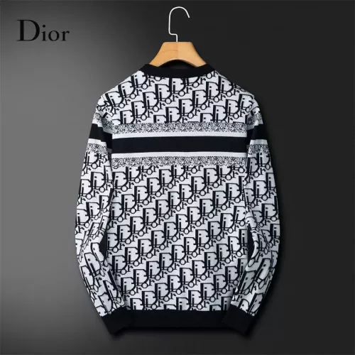 Replica Christian Dior Sweaters Long Sleeved For Men #1297225 $52.00 USD for Wholesale