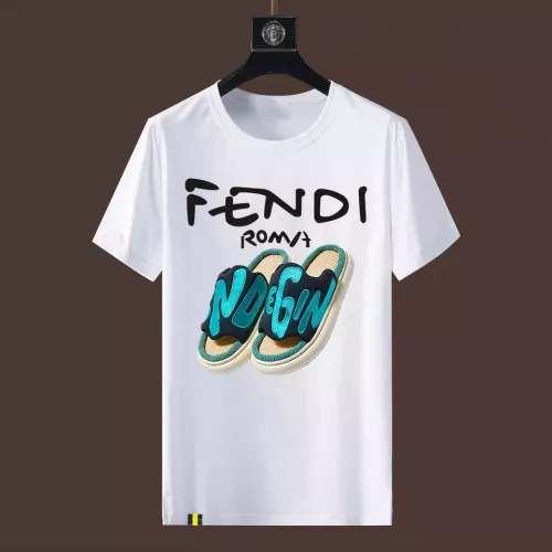 Cheap Fendi T-Shirts Short Sleeved For Men #1297468, $$40.00 USD On Fendi T-Shirts