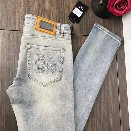 Replica Dolce & Gabbana D&G Jeans For Men #1297770 $48.00 USD for Wholesale