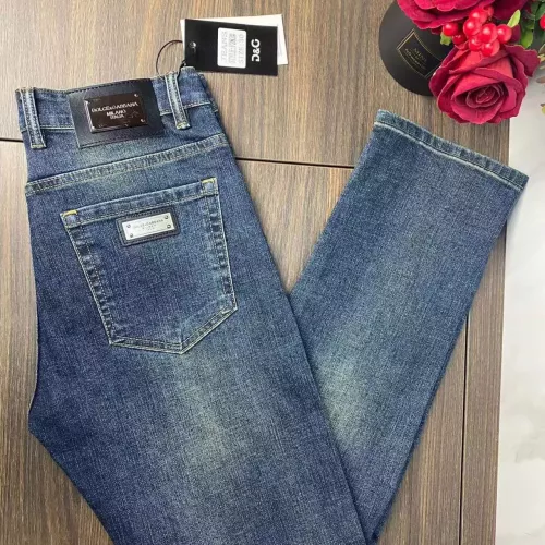 Replica Dolce & Gabbana D&G Jeans For Men #1297771 $48.00 USD for Wholesale