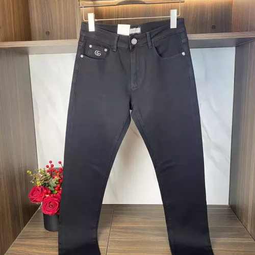 Replica Gucci Jeans For Men #1297788 $48.00 USD for Wholesale