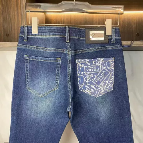 Replica Prada Jeans For Men #1297794 $48.00 USD for Wholesale