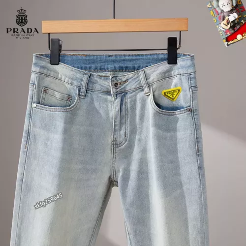 Replica Prada Jeans For Men #1297818 $48.00 USD for Wholesale