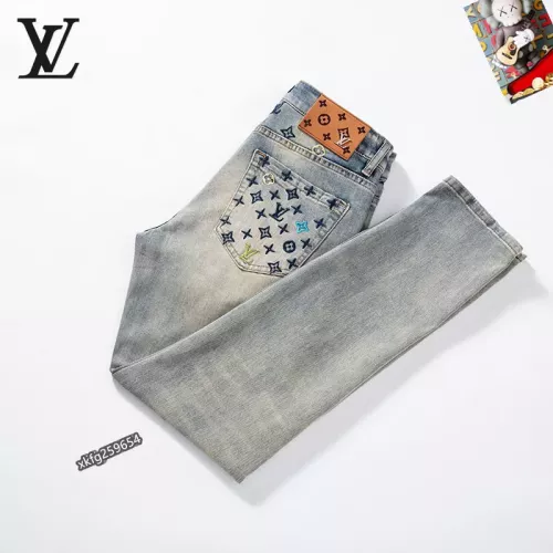 Replica Louis Vuitton LV Jeans For Men #1297854 $48.00 USD for Wholesale