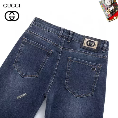 Replica Gucci Jeans For Men #1297864 $48.00 USD for Wholesale