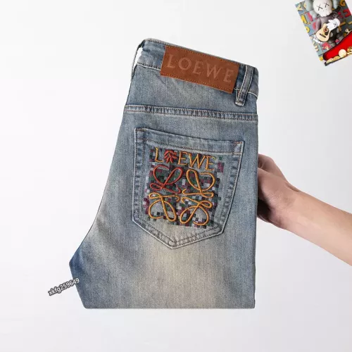 Replica LOEWE Jeans For Men #1297877 $48.00 USD for Wholesale