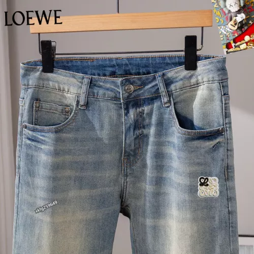 Replica LOEWE Jeans For Men #1297877 $48.00 USD for Wholesale