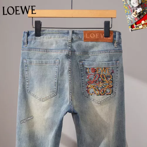 Replica LOEWE Jeans For Men #1297877 $48.00 USD for Wholesale