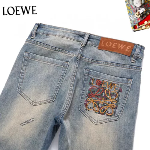 Replica LOEWE Jeans For Men #1297877 $48.00 USD for Wholesale