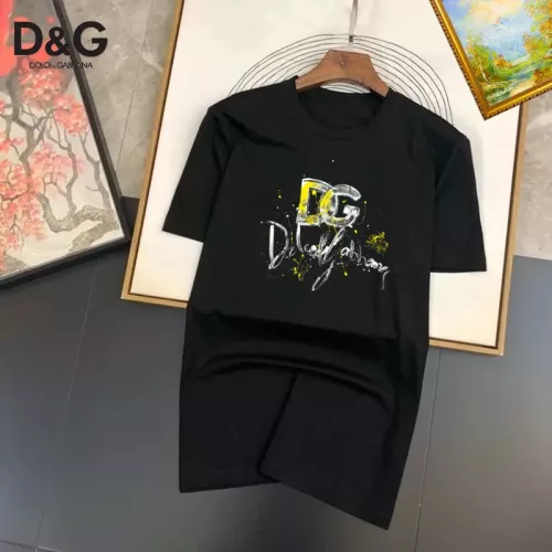 Cheap Dolce &amp; Gabbana D&amp;G T-Shirts Short Sleeved For Unisex #1298185, $$25.00 USD On Dolce &amp; Gabbana D&amp;G T-Shirts