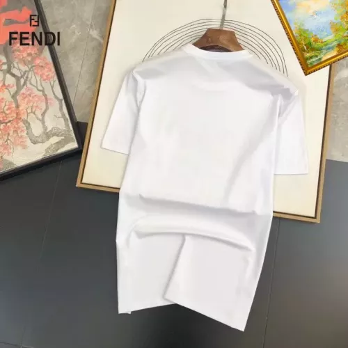 Replica Fendi T-Shirts Short Sleeved For Unisex #1298190 $25.00 USD for Wholesale