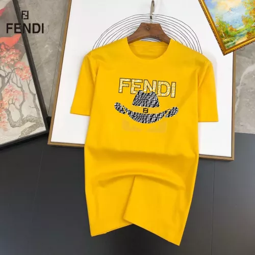 Cheap Fendi T-Shirts Short Sleeved For Unisex #1298201, $$25.00 USD On Fendi T-Shirts