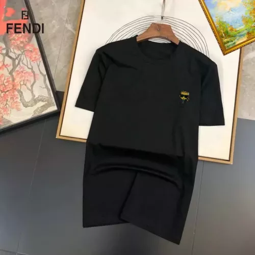 Cheap Fendi T-Shirts Short Sleeved For Unisex #1298251, $$25.00 USD On Fendi T-Shirts