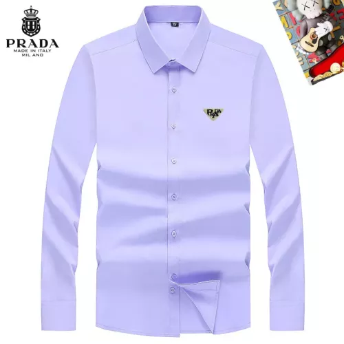 Cheap Prada Shirts Long Sleeved For Men #1298311, $$40.00 USD On Prada Shirts