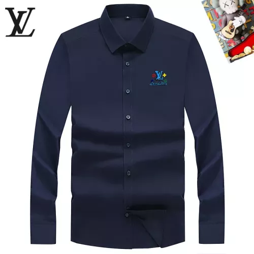 Cheap Louis Vuitton LV Shirts Long Sleeved For Men #1298350, $$40.00 USD On Louis Vuitton LV Shirts