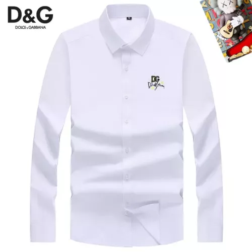 Cheap Dolce &amp; Gabbana D&amp;G Shirts Long Sleeved For Men #1298358, $$40.00 USD On Dolce &amp; Gabbana D&amp;G Shirts