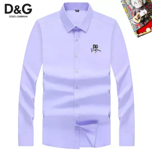 Cheap Dolce &amp; Gabbana D&amp;G Shirts Long Sleeved For Men #1298359, $$40.00 USD On Dolce &amp; Gabbana D&amp;G Shirts