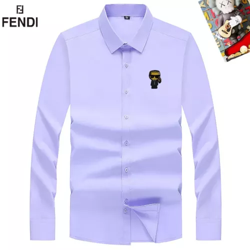 Cheap Fendi Shirts Long Sleeved For Men #1298371, $$40.00 USD On Fendi Shirts