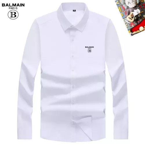 Cheap Balmain Shirts Long Sleeved For Men #1298394, $$40.00 USD On Balmain Shirts