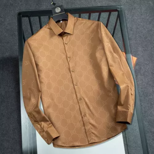 Cheap Gucci Shirts Long Sleeved For Men #1298433, $$56.00 USD On Gucci Shirts