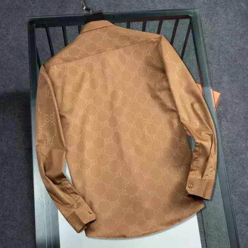 Replica Gucci Shirts Long Sleeved For Men #1298433 $56.00 USD for Wholesale