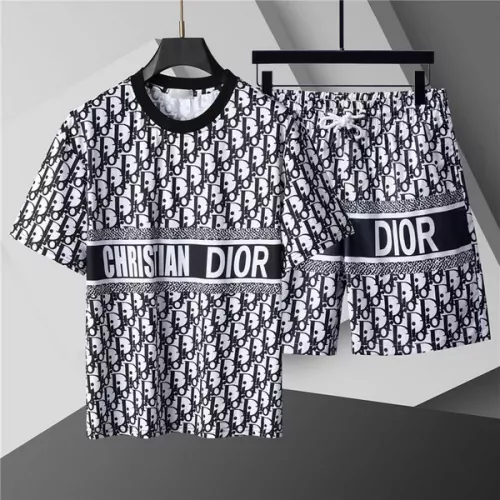 Cheap Christian Dior Tracksuits Short Sleeved For Men #1298439, $$48.00 USD On Christian Dior Tracksuits