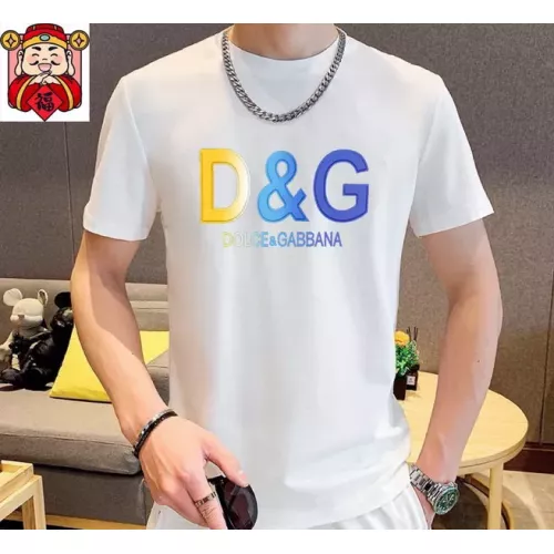 Replica Dolce & Gabbana D&G Tracksuits Short Sleeved For Men #1298480 $64.00 USD for Wholesale