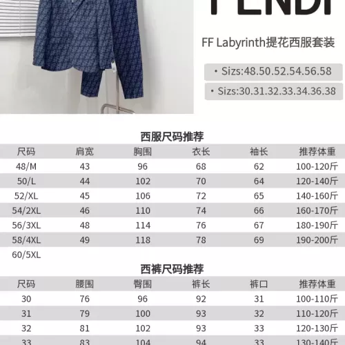 Replica Fendi Pants For Men #1298504 $76.00 USD for Wholesale