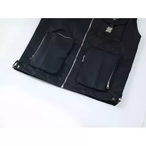 Replica Prada Jackets Sleeveless For Men #1298545 $56.00 USD for Wholesale