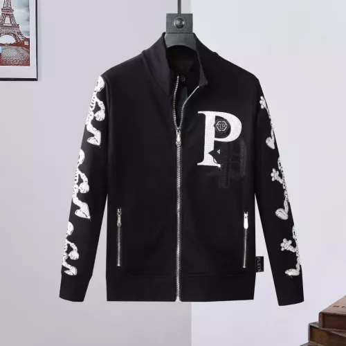 Replica Philipp Plein PP Tracksuits Long Sleeved For Men #1298580 $108.00 USD for Wholesale