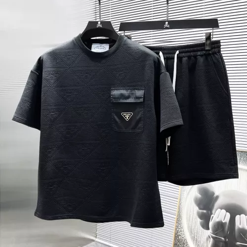 Cheap Prada Tracksuits Short Sleeved For Men #1298608, $$60.00 USD On Prada Tracksuits