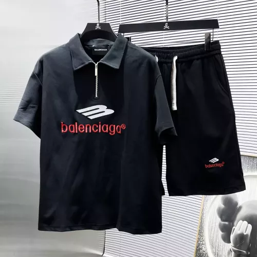 Cheap Balenciaga Fashion Tracksuits Short Sleeved For Men #1298622, $$60.00 USD On Balenciaga Fashion Tracksuits