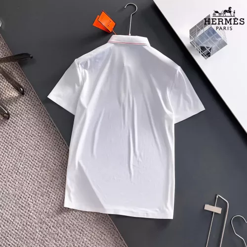 Replica Hermes T-Shirts Short Sleeved For Men #1298663 $48.00 USD for Wholesale