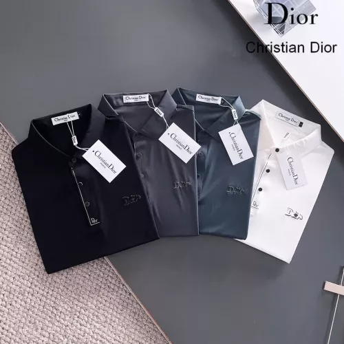 Replica Christian Dior T-Shirts Short Sleeved For Men #1298676 $48.00 USD for Wholesale