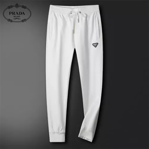 Replica Prada Tracksuits Long Sleeved For Men #1298735 $80.00 USD for Wholesale