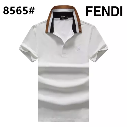 Cheap Fendi T-Shirts Short Sleeved For Men #1298925, $$25.00 USD On Fendi T-Shirts