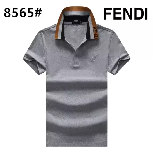 Cheap Fendi T-Shirts Short Sleeved For Men #1298926, $$25.00 USD On Fendi T-Shirts