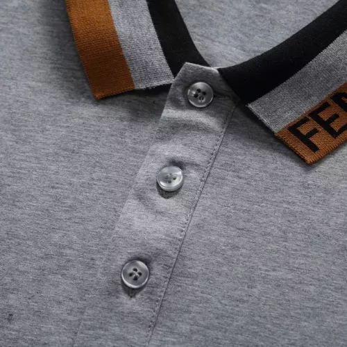 Replica Fendi T-Shirts Short Sleeved For Men #1298926 $25.00 USD for Wholesale