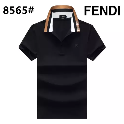 Cheap Fendi T-Shirts Short Sleeved For Men #1298927, $$25.00 USD On Fendi T-Shirts