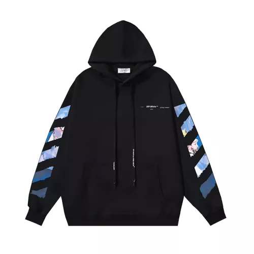 Replica Off-White Hoodies Long Sleeved For Unisex #1299234 $52.00 USD for Wholesale