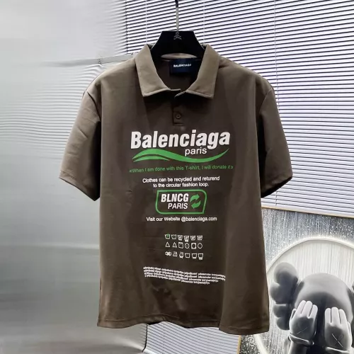 Replica Balenciaga Fashion Tracksuits Short Sleeved For Men #1299313 $60.00 USD for Wholesale