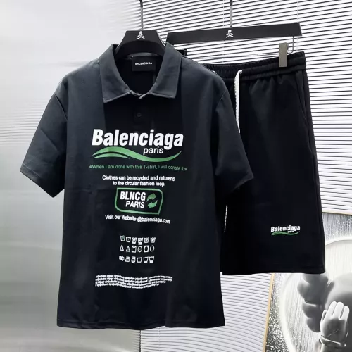 Cheap Balenciaga Fashion Tracksuits Short Sleeved For Men #1299314, $$60.00 USD On Balenciaga Fashion Tracksuits