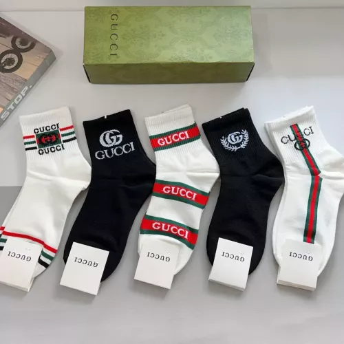 Cheap Gucci Socks #1299976, $$27.00 USD On Gucci Socks